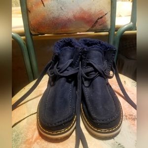 Kids Cozy Tie Boots